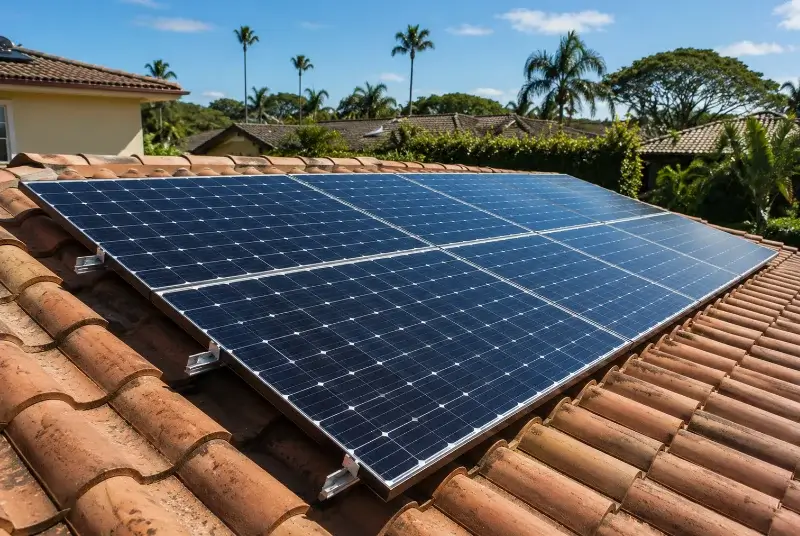 Installation de panneaux solaires à Beyrie-sur-Joyeuse